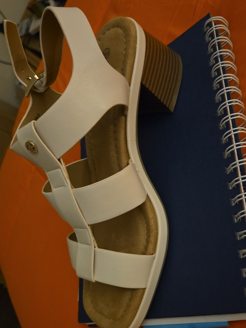 Cream Color Open Toe Sandal